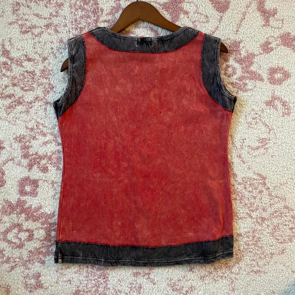 90s Funky Boho Art Teacher‎ Vest - Picture 4 of 4